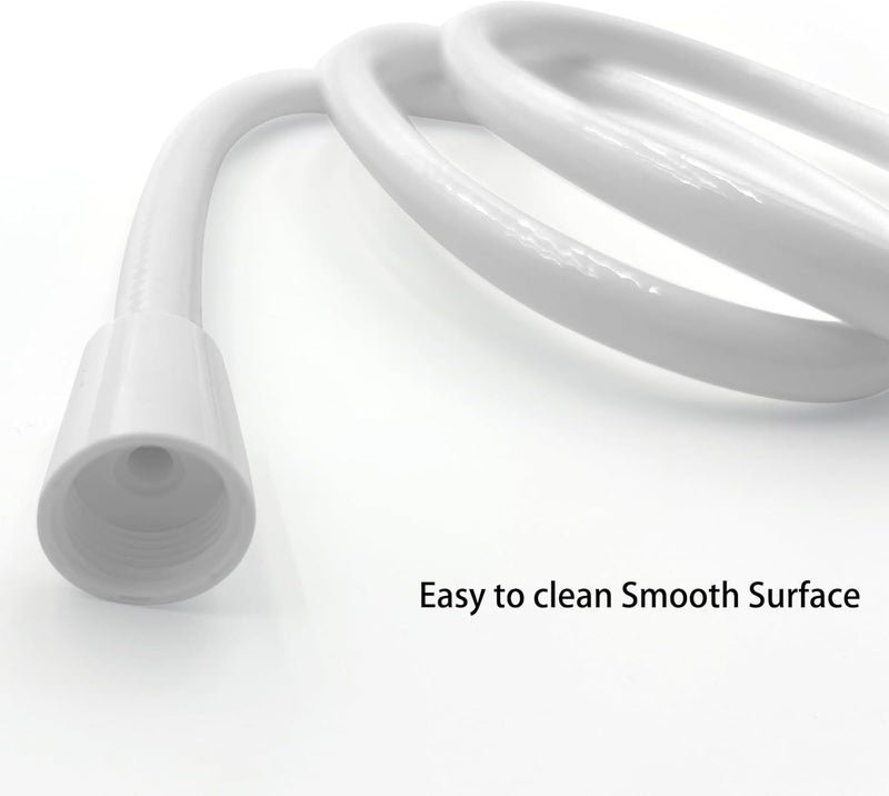 DSRTLP Replacement Shower Hose for RV Camper 6in Flexible & Kink-Free Heavy Duty PVC Lead-Free White - Image 5